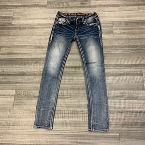 ROCK REVIVAL SKINNY JEANS